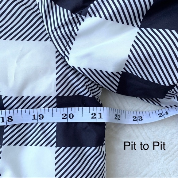 Juicy Couture Buffalo Check Plaid Heavy Warm Snow Winter Gingham Puffer Coat - Picture 11 of 16